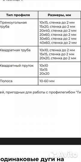 Услуги профилегиба