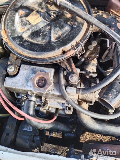 Двигатель и кпп на Оку