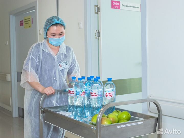 Санитарка буфетчица