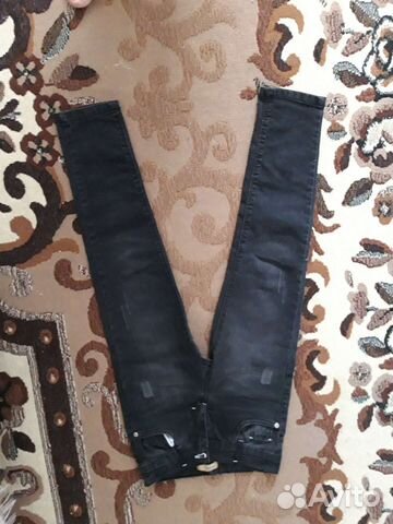 Стильные Джинсы серые 128- 134