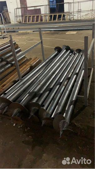 Винтовые сваи под ключ