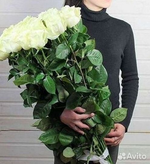 Длинные высокие розы 110 150 160 180 200 см