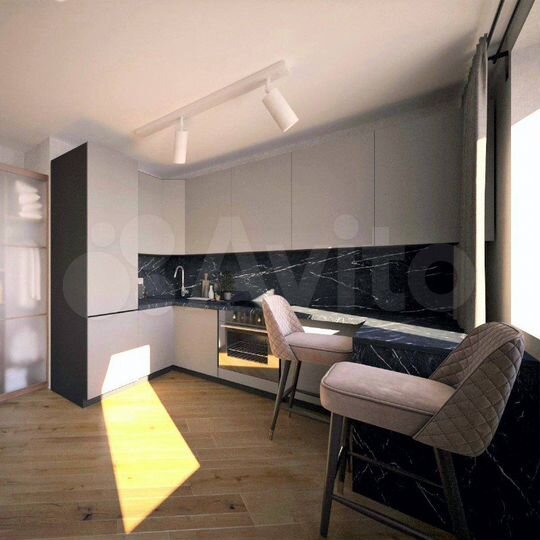 3-к. апартаменты, 50,6 м², 3/9 эт.