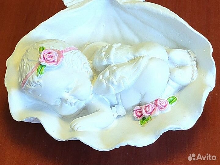 Статуэтка Ангел в ракушке