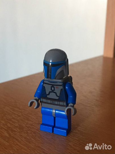 Lego star wars воин мандалорец mandalorian