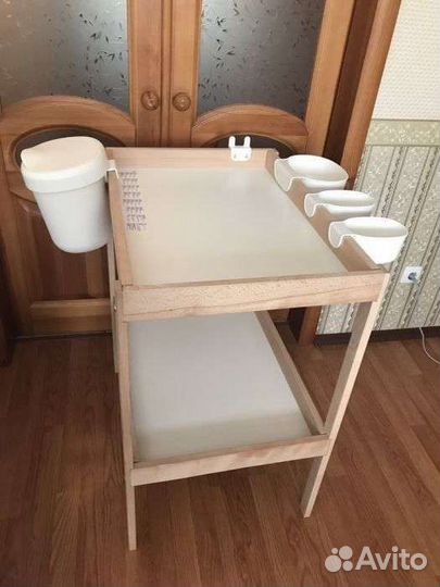 Пеленальный столик ikea+все необходимое к нему