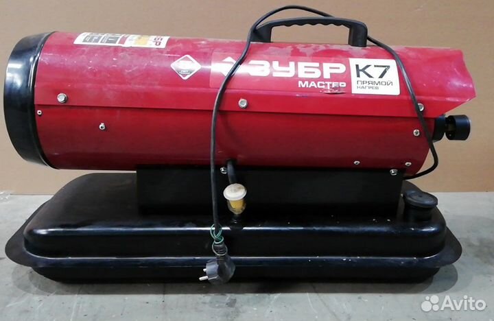 Дизельная тепловая пушка прямого нагрева зубр дп-К