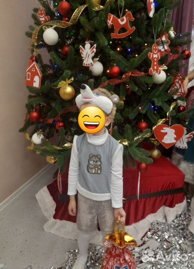 Новогодний костюм для мальчика 104 110