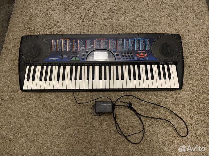 Синтезатор casio ctk 495