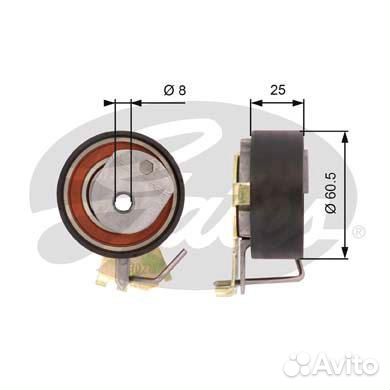 Ролик натяжителя ремня грм