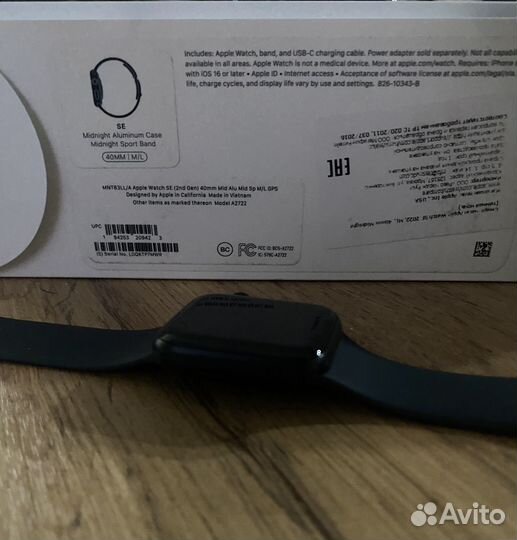 Apple watch SE 40mm 2022