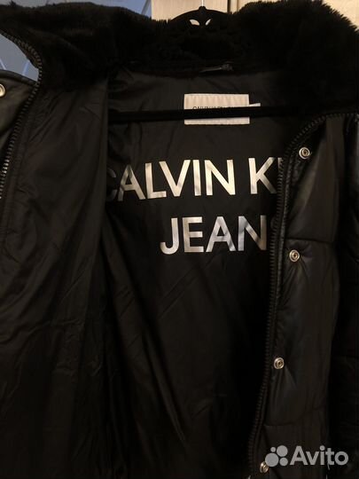 Calvin klein пуховик