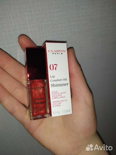Clarins блеск для губ 07