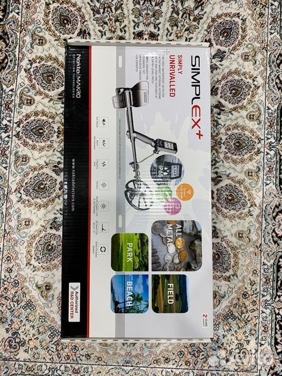 Металлоискатель nokta makro simplex plus