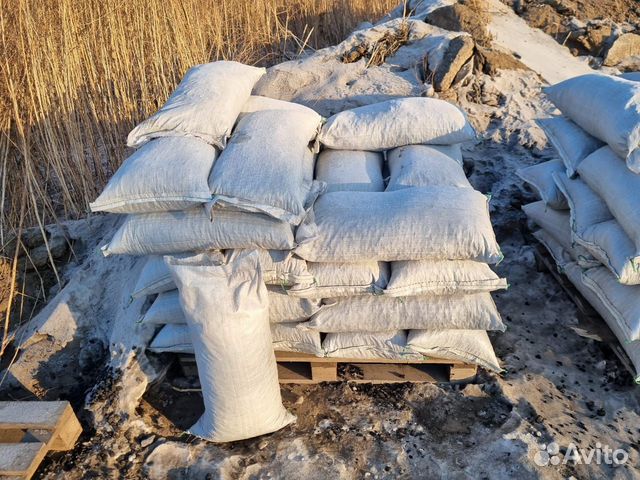 Уголь в мешках