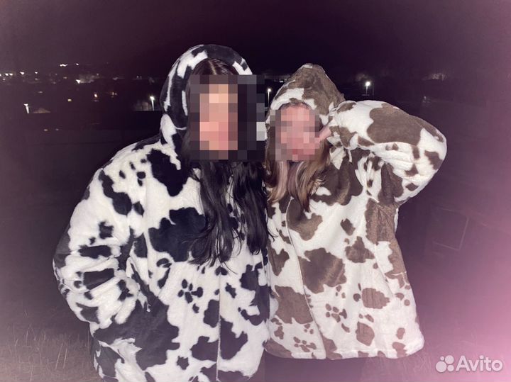 Шуба из эко меха короткая с капюшоном