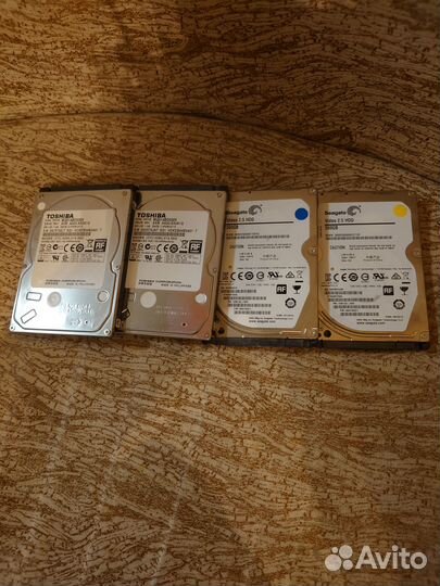 Жёсткие диски 320,500 Гб 2.5, Seagate & toshiba