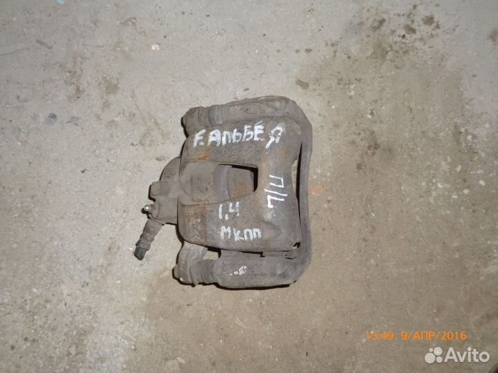 Суппорт тормозной 735289776 Fiat Albea 2002-2012