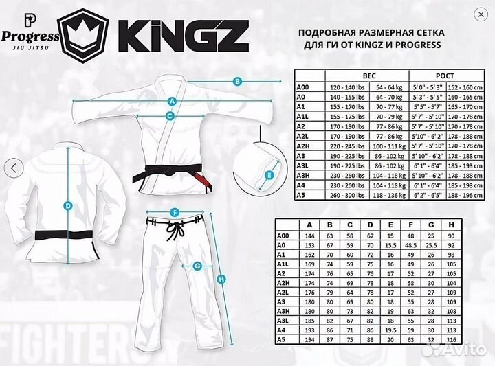 Кимоно для джиу-джитсу Kingz Balistico 4.0 A2L