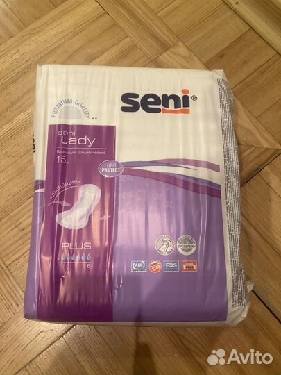 Прокладки урологические женские сени