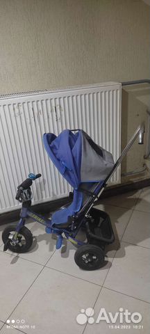 Детский велосипед с ручкой бу