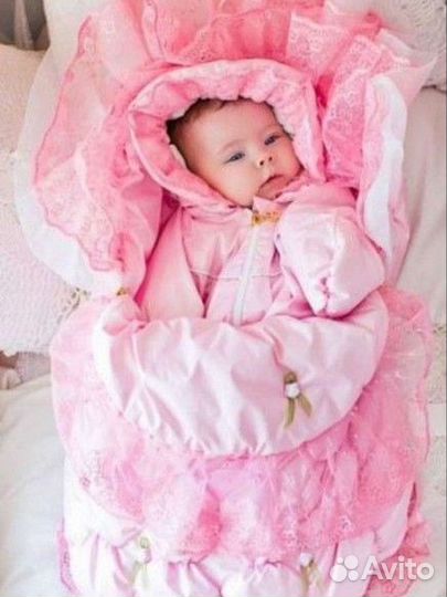 Конверт на выписку для девочки