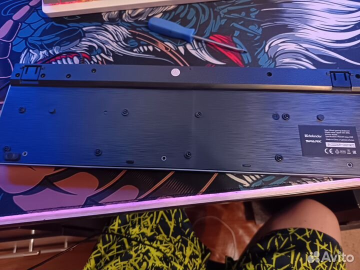 Игровая клавиатура с подсветкой