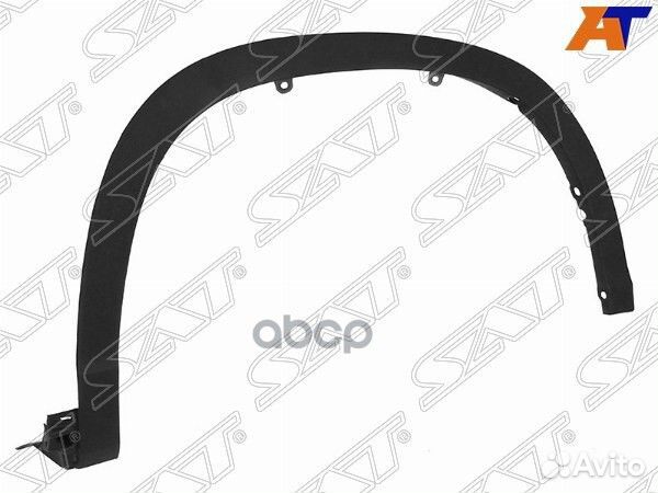 Молдинг арки крыла toyota highlander 13- RH пер