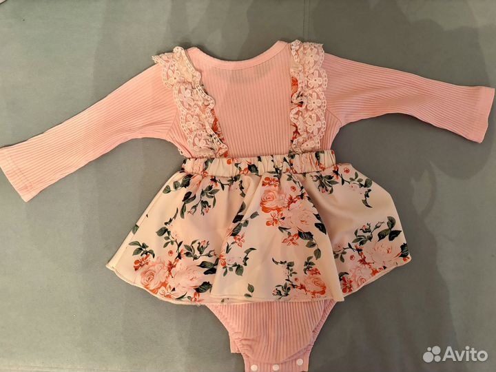 Платье боди для девочки