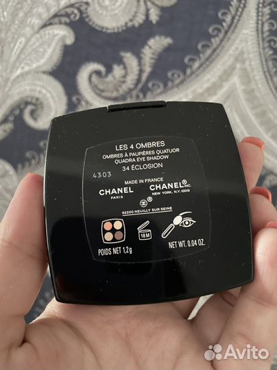 Тени для век chanel les 4 ombres