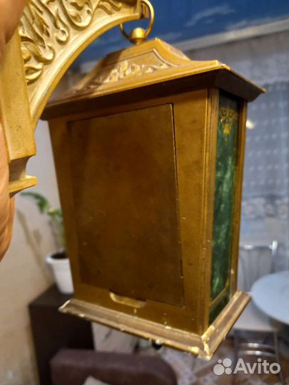 Часы настенные кварцевые янтарь