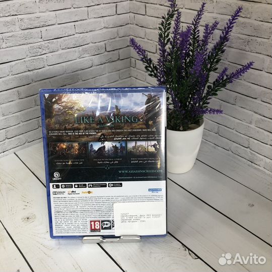 Диск PS5 Assassins Creed Valhalla