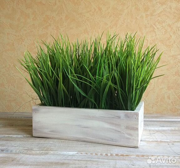 Искусственная декоративная трава осока