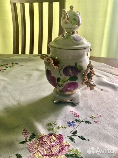 Самовар сувенирный фарфор