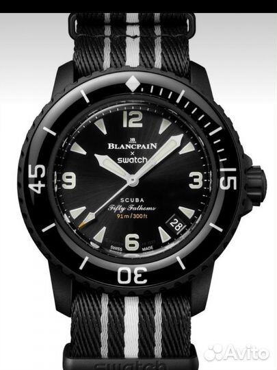 Blancpain x swatch оригинал