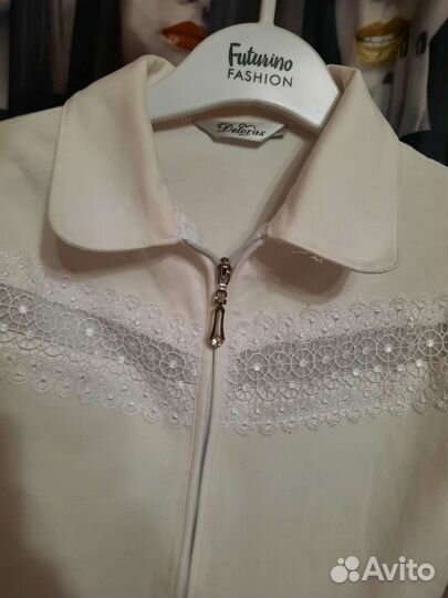 Блузка детская белая