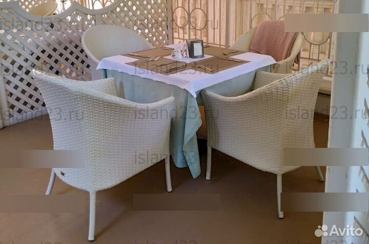 Мебель из экоротанга для кафе и ресторанов