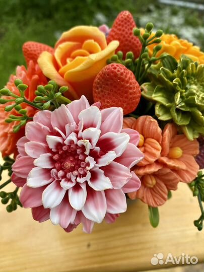 Букет из мыла