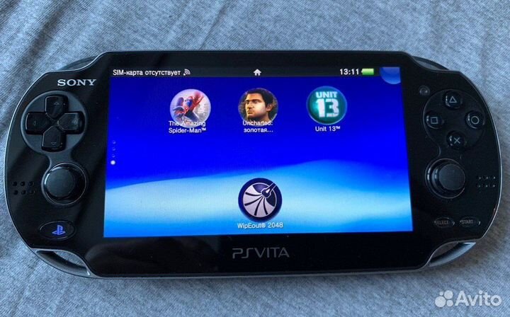 PS Vita, больше 300 игр, карта памяти 128
