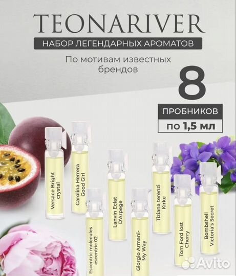 Набор пробников духов