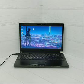 Мини Ноутбук для учебы Win 10 i3 toshiba satellite