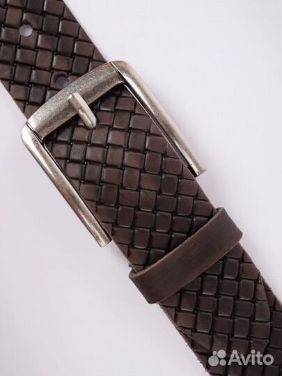 Chrome Ремень мужской натуральная кожа