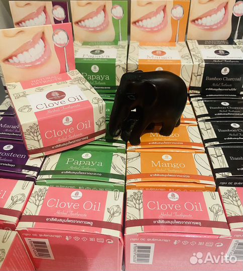 Тайская зубная паста набор 5 шт