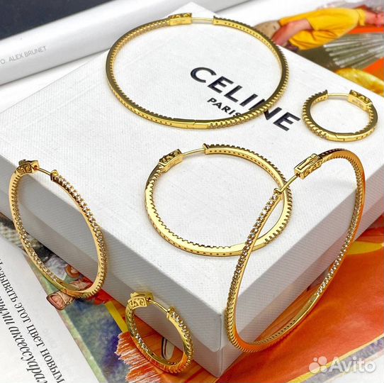 Серьги Celine