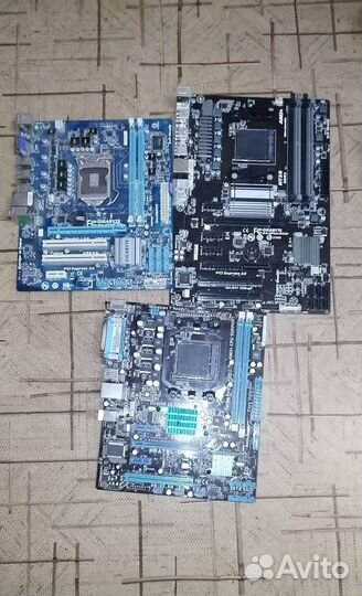 Материнские платы am3+ и lga1156