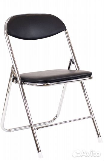 Кресло (стул) Everprof Joker Chrome Экокожа Черный