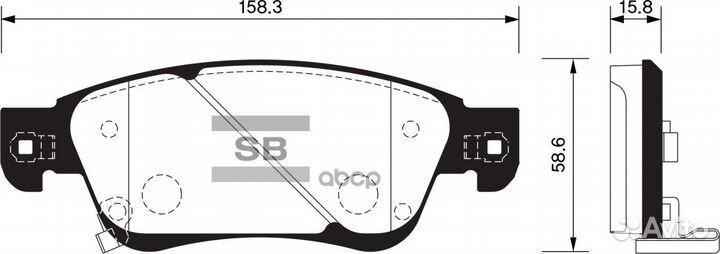 Колодки тормозные infiniti EX35/37 08/GS35/37