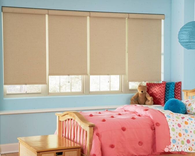 Рулонные шторы. Замер и монтаж бесплатно