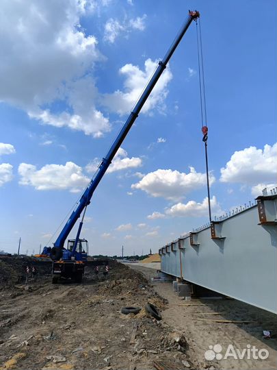 Аренда и услуги автокрана-вездехода, 25 т, 33 м
