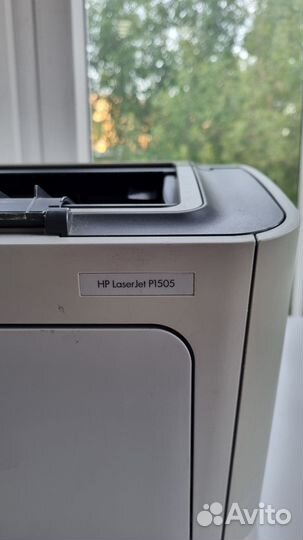 Лазерный принтер HP p1505+100% картридж